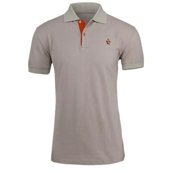 Dota 2 Polo Shirt Dolfrat & Roshiante Gray Small - Picture 1 of 8